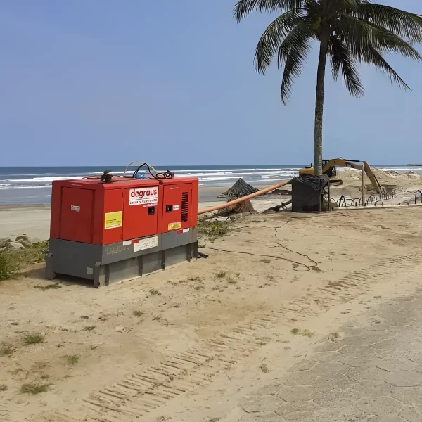 Gerador de Energia 50 kVA (Diesel) em Uso
