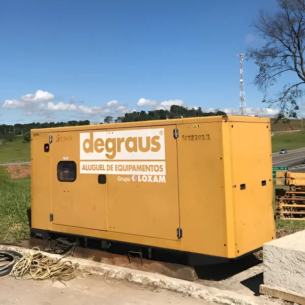 Aluguel de Gerador de Energia 125 kVA (Diesel)