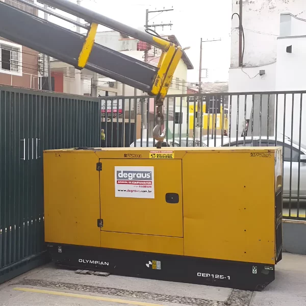 Gerador de Energia 125 kVA (Diesel) em Uso