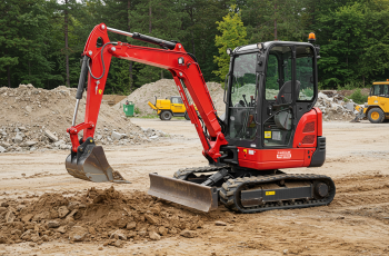 Equipamentos para movimentação de terra utilizados em obras e construção civil